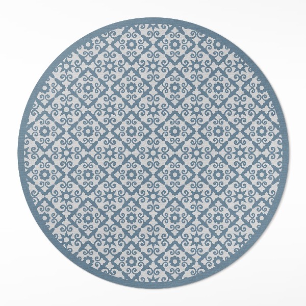 Covor rotund din vinil Plăci decorative ornamentale din mozaic