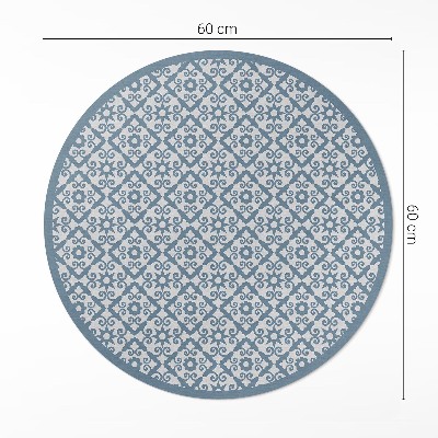 Covor rotund din vinil Plăci decorative ornamentale din mozaic