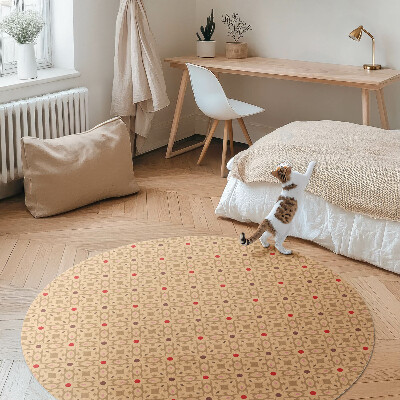 Covor rotund din vinil Design oriental Stil persan