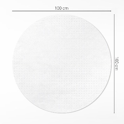 Covor rotund din vinil Model modern minimalist
