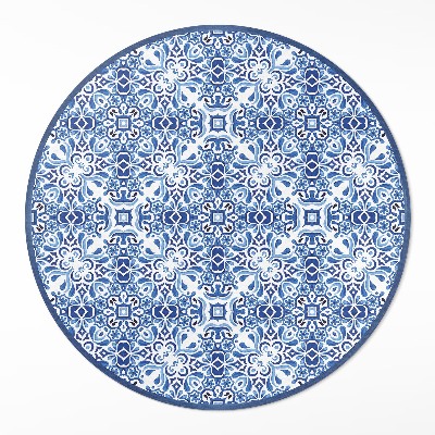 Covor rotund din vinil Plăci ornamentale portugheze