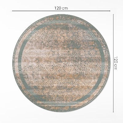 Covor rotund din vinil Modele antice pe textură