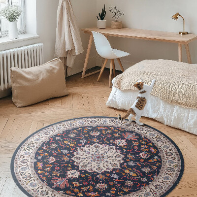 Covor rotund din vinil Model decorativ vintage