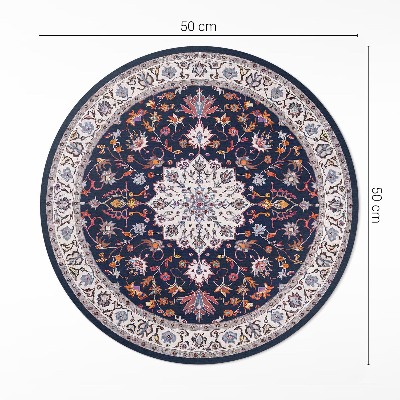 Covor rotund din vinil Model decorativ vintage