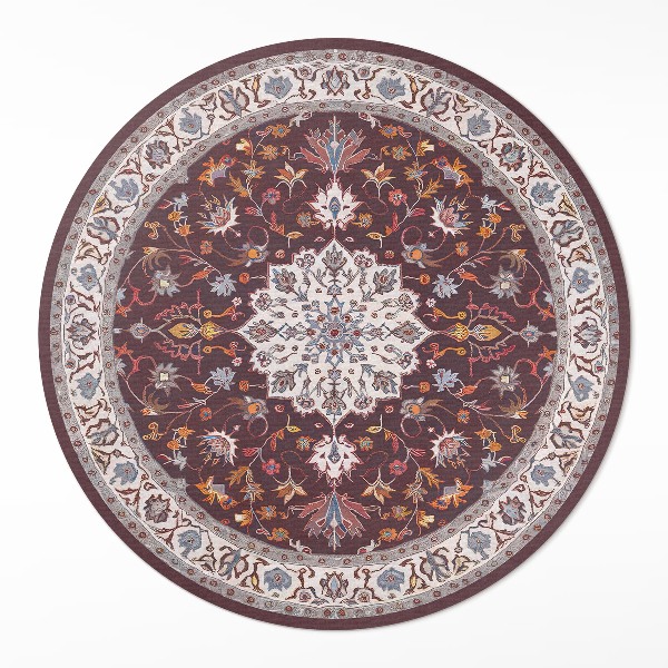 Covor rotund din vinil Model decorativ vintage