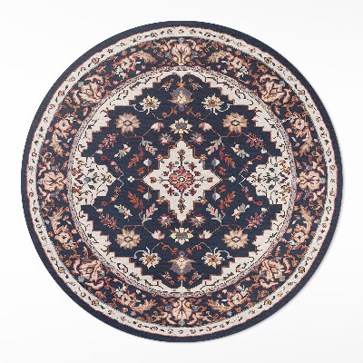 Covor rotund din vinil Motiv decorativ vintage în stil persan
