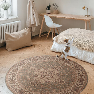 Covor rotund din vinil Ornamente de inspirație persană
