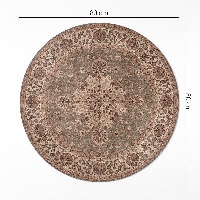 Covor rotund din vinil Ornamente de inspirație persană