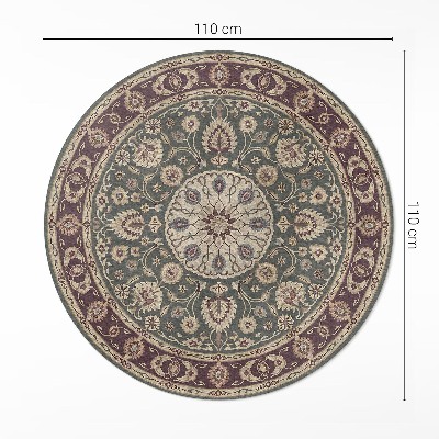 Covor rotund din vinil Modele persane complicate