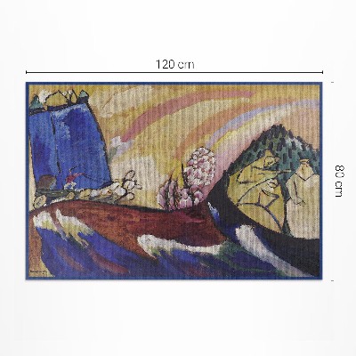 Covor de vinil Abstracție Troika de Wassily Kandinsky