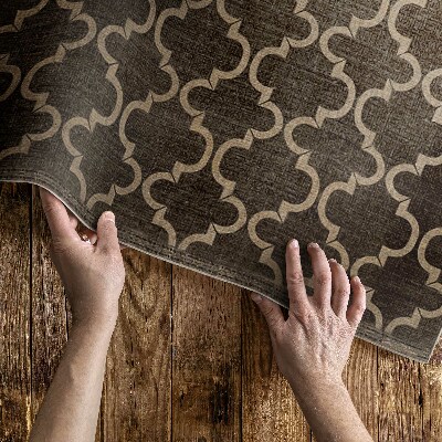 Covor de vinil Imitație de țesătură cu model oriental arabesque