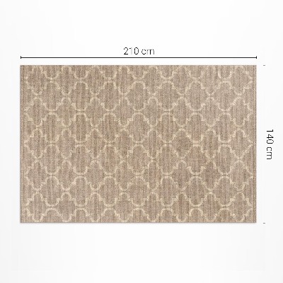 Covor de vinil Model marocan elegant imitație țesătură
