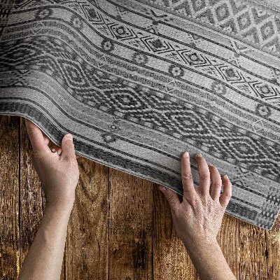 Covor de vinil Diamante geometrice imitare țesătură