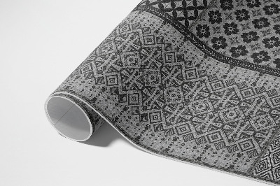 Covor de vinil acasă Stil aztec imitație țesătură cu model