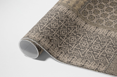 Covor de vinil Model aztec imitație țesătură decorată