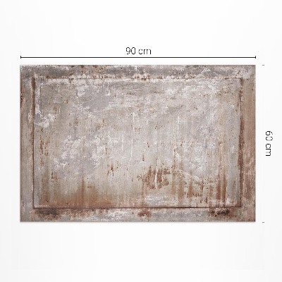 Covor de vinil Tablă ruginită stil industrial