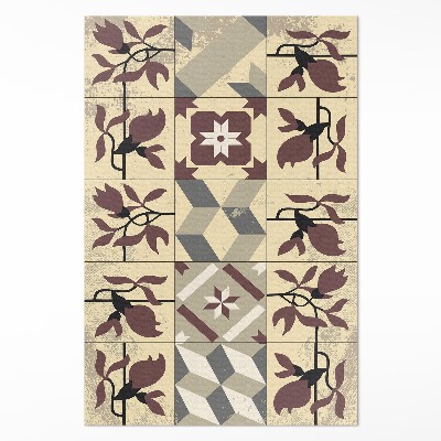 Covor interior din vinil Magnolia Tile Mozaic cu model