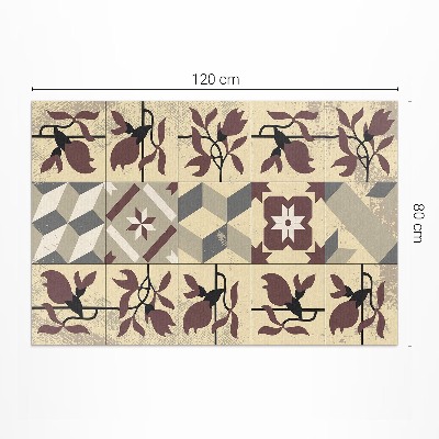 Covor interior din vinil Magnolia Tile Mozaic cu model