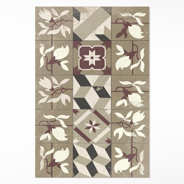 Covor de vinil Mozaic decorativ cu dale Magnolia