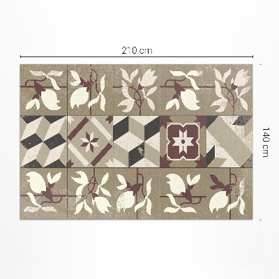 Covor de vinil Mozaic decorativ cu dale Magnolia