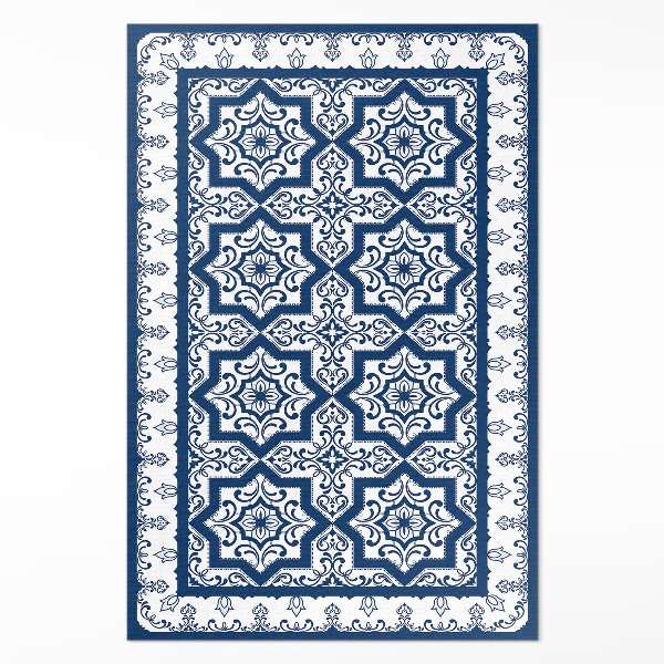 Covor de vinil Țiglă ornamentată în stil portughez