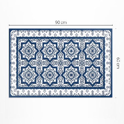 Covor de vinil Țiglă ornamentată în stil portughez