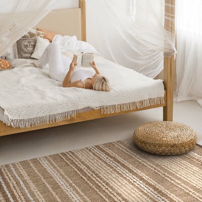 Covor interior din vinil Tesatura maro stil boho vintage