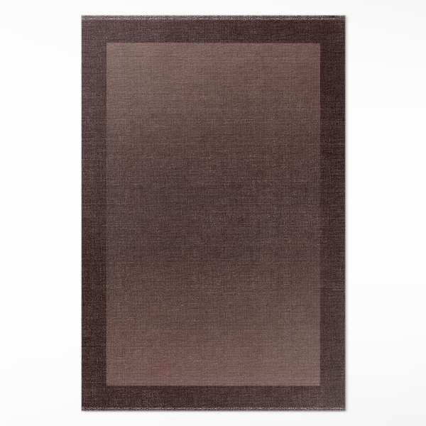 Covor de vinil Cadru maro model clasic de țesătură