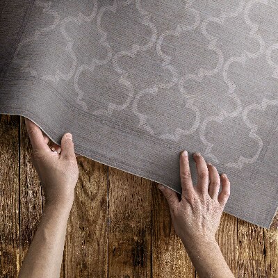 Covor de vinil acasă Arabesque imitație țesătură decorativă