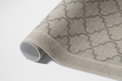 Covor interior din vinil Design marocan imitație țesătură arabesque