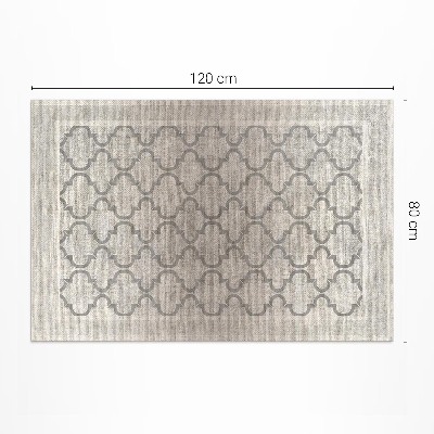 Covor interior din vinil Design marocan imitație țesătură arabesque