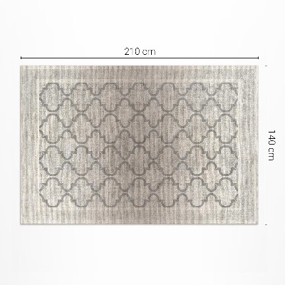 Covor interior din vinil Design marocan imitație țesătură arabesque