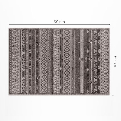 Covor de vinil acasă Modele indiene imitație țesătură