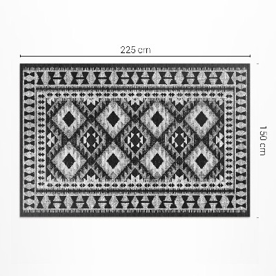Covor de vinil Diamante negre imitație țesătură