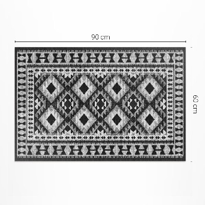 Covor de vinil Diamante negre imitație țesătură