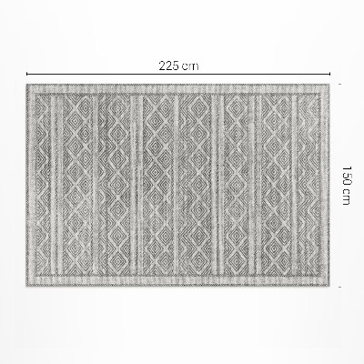 Covor interior din vinil Ornamente decorative frumoase imitație țesătură