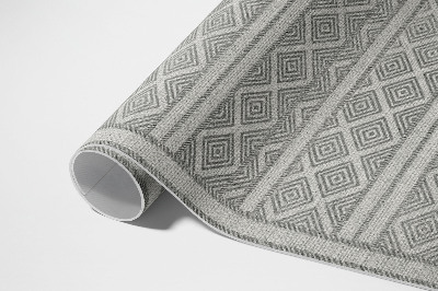 Covor interior din vinil Ornamente decorative frumoase imitație țesătură