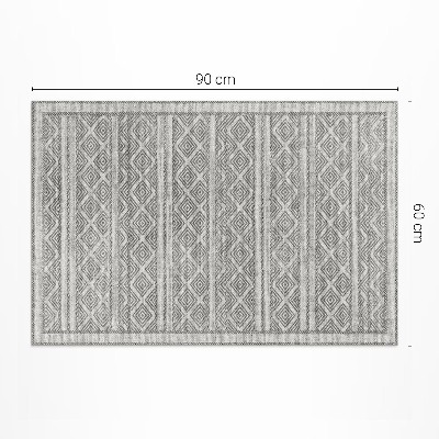 Covor interior din vinil Ornamente decorative frumoase imitație țesătură