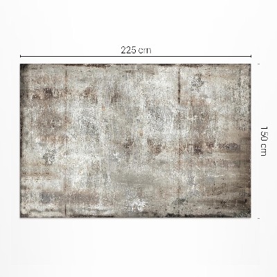 Covor de vinil acasă Metal ruginit în stil industrial