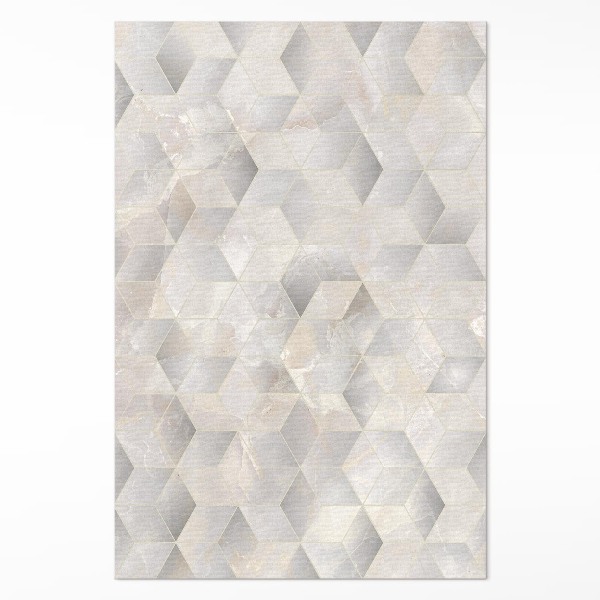 Covor interior din vinil Cub 3D model geometric modern