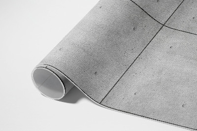 Covor de vinil Plăci de beton brut în stil industrial