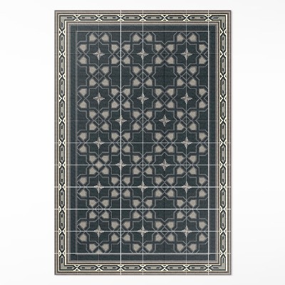 Covor de vinil acasă Stele geometrice mozaic vechi