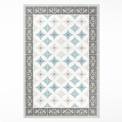 Covor de vinil Mozaic scandinav cu cercuri pastelate
