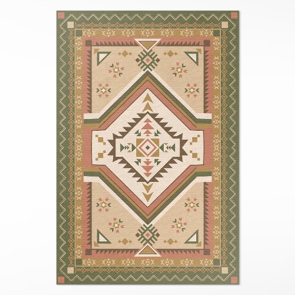 Covor interior din vinil Geometrie spaniolă model ornamental