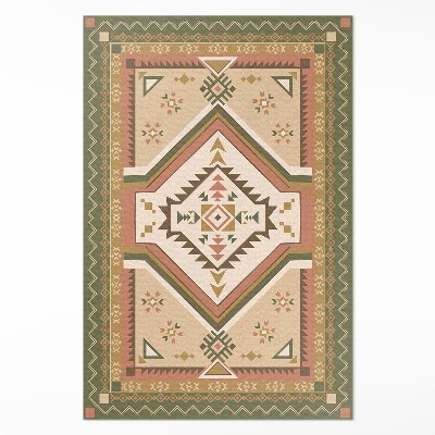 Covor interior din vinil Geometrie spaniolă model ornamental