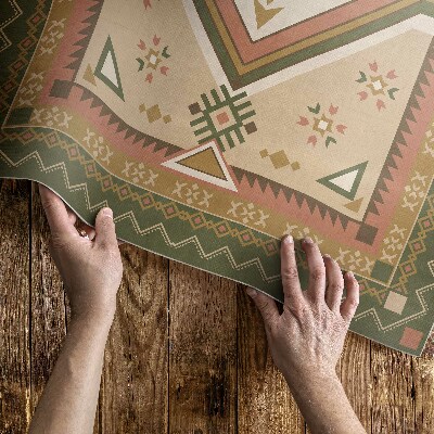 Covor interior din vinil Geometrie spaniolă model ornamental