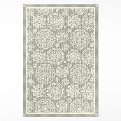 Covor de vinil Mandale florale model decorativ boho