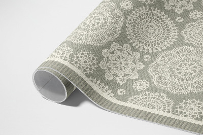 Covor de vinil Mandale florale model decorativ boho