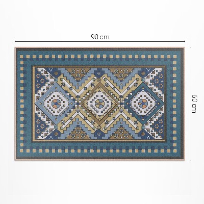 Covor de vinil acasă Model marocan ornament geometric