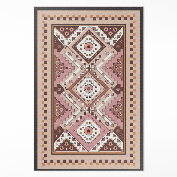 Covor interior din vinil Design marocan ornament geometric